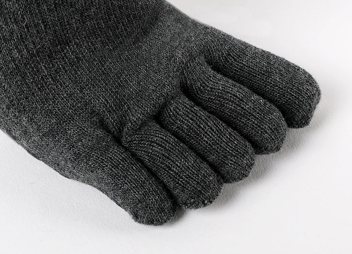 Women Anti Slip Five Toe Yoga Socks Soft Combed Cotton