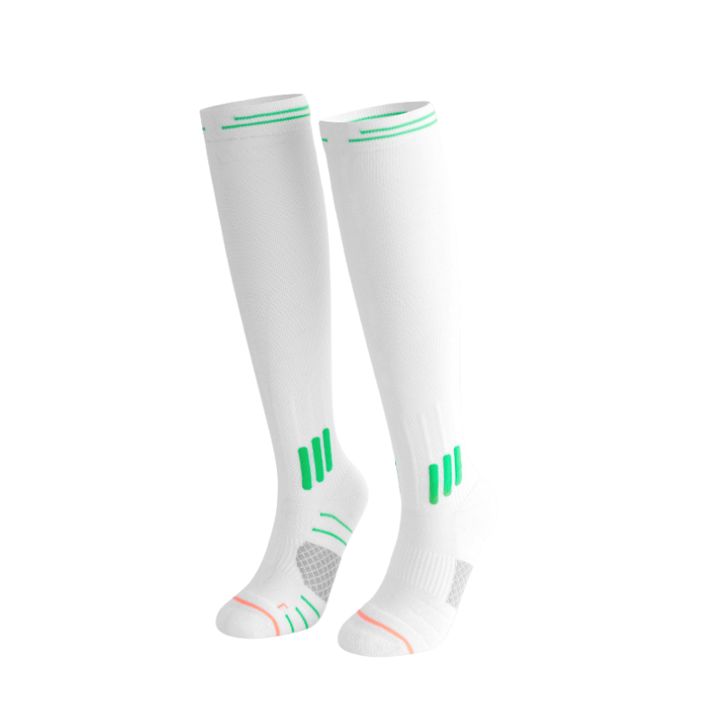 Zokfit CoreRun Compression Running Socks-White