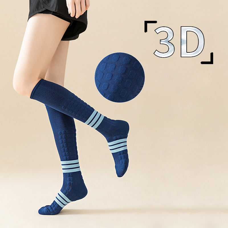 arch support knee-high compression socks for running