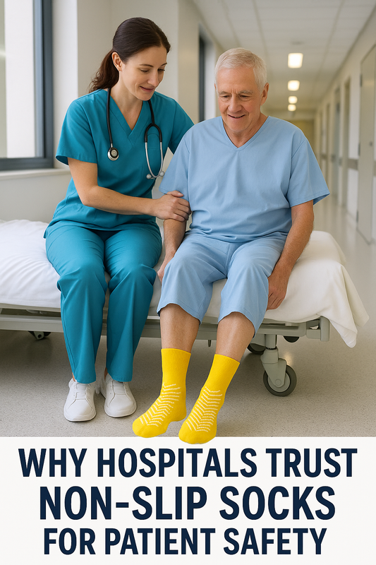 Why Hospitals Trust Non-Slip Socks for Patient Safety