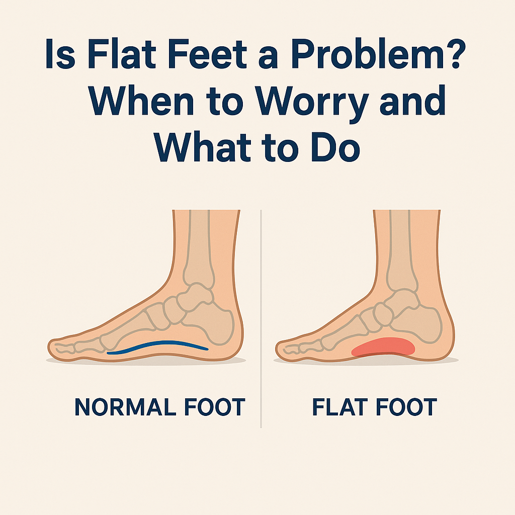 Is Flat Feet a Problem? When to Worry and What to Do