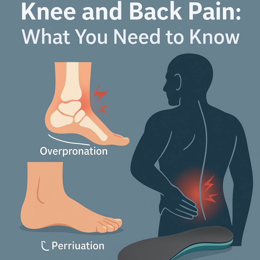 The Connection Between Flat Feet and Knee or Back Pain