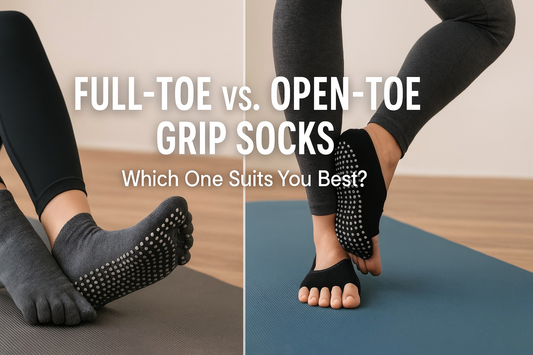 Full-Toe vs. Open-Toe Grip Socks: Which Style Fits You Best?