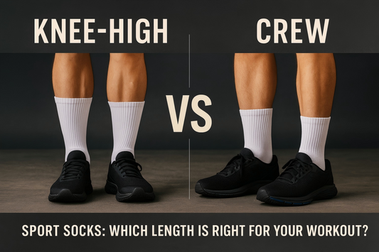 Knee-High vs Crew Sport Socks: Which Length Is Right for Your Workout?