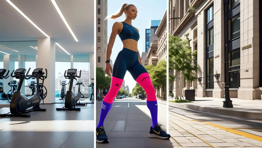 How to Style Knee-High Sport Socks for Gym, Trail, or Street