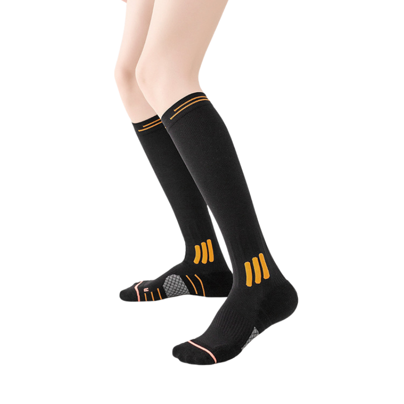 Firm arch support for foot stability in long-distance running