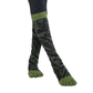 Zokfit Women’s Knit Textured Grip Yoga Socks – Green Non-Slip