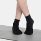 Ankle yoga socks with odor-resistant antibacterial material