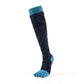 Zokfit Blue Yoga Grip Socks – Non-Slip, Women’s